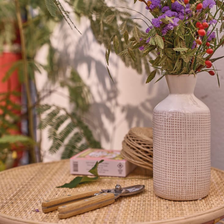 3 vases blancs pour plantes intérieur extérieur design maison et