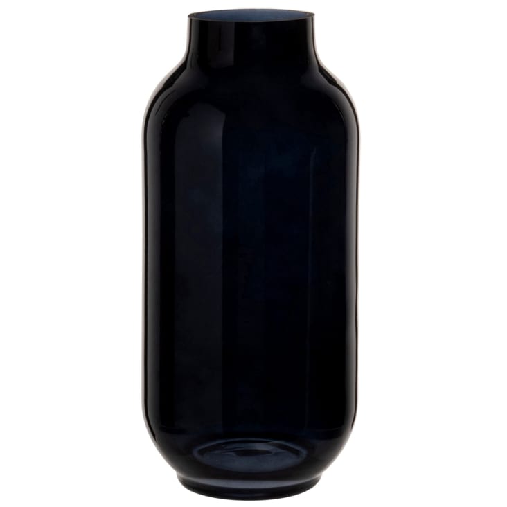 Vase en verre noir H28-ALESSANDRA