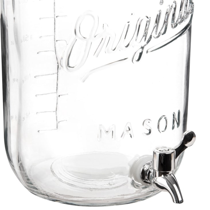 Vintage-Getränkespender aus Glas 8L detail-2