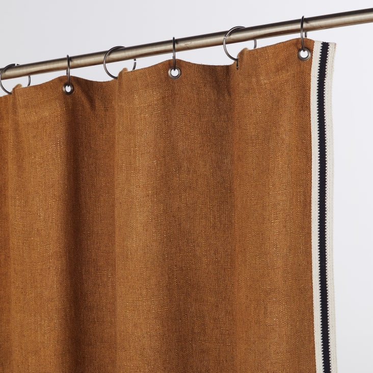Vorhang mit Ösen, bronzefarben, 1 Maisons du | Vorhang BERJA Monde 130x300cm