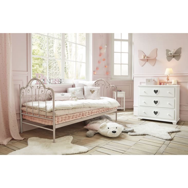 Wandregale in Schmetterlingsform, taupe und rosa (x2)-Butterfly ambiance-5