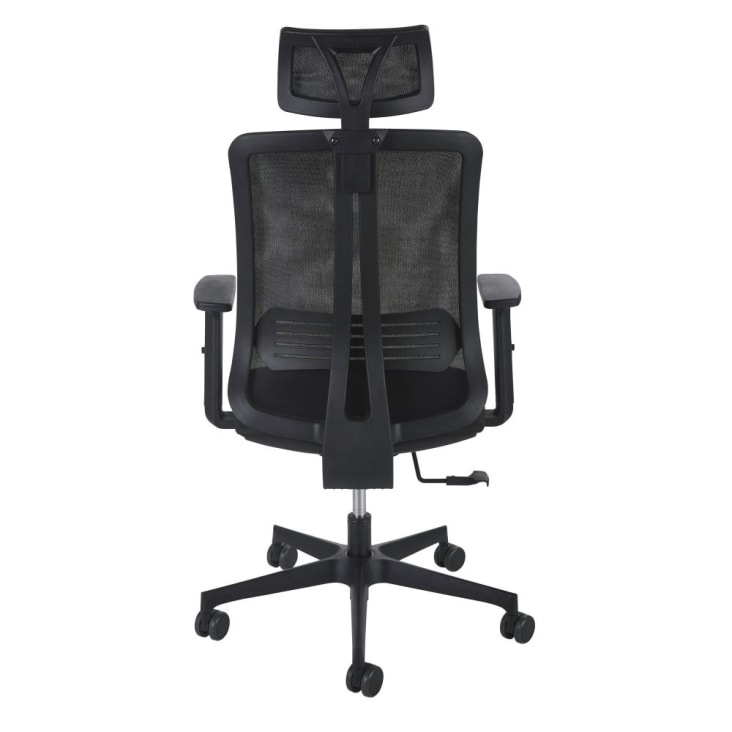 Zwarte bureaustoel voor professioneel gebruik-Tufo Business cropped-3