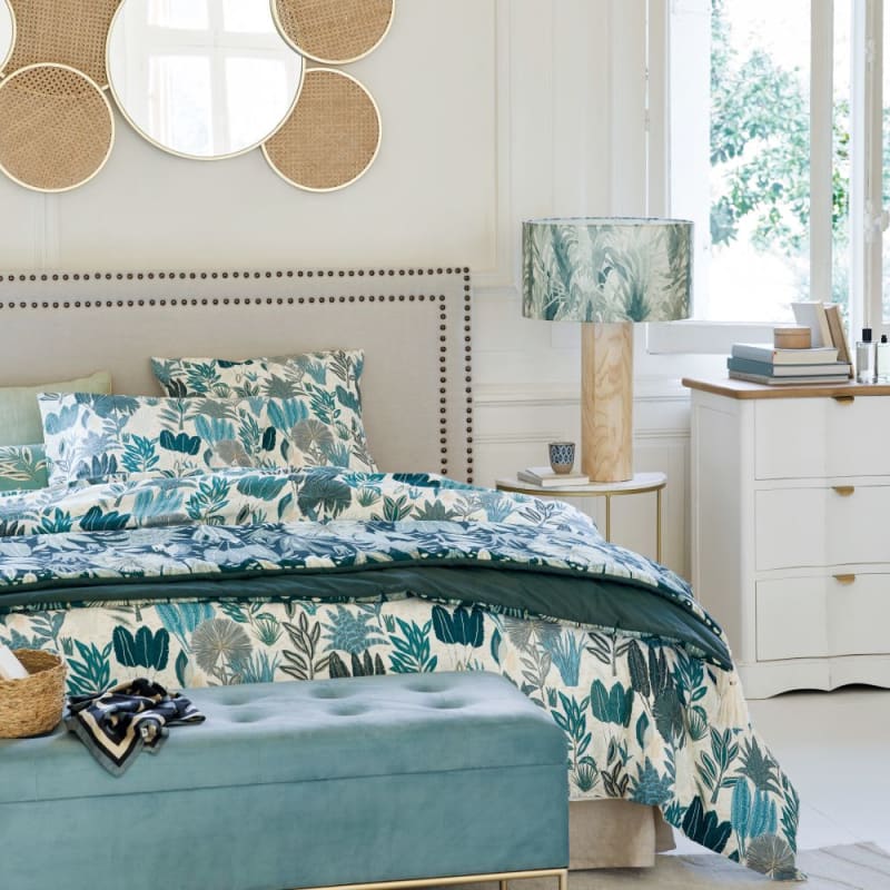 2 tables de chevet en laiton doré et marbre blanc - miniature 6