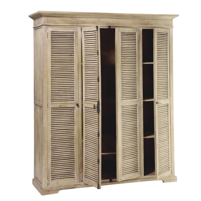 Armoire en bois de manguier et d'acacia - miniature 3