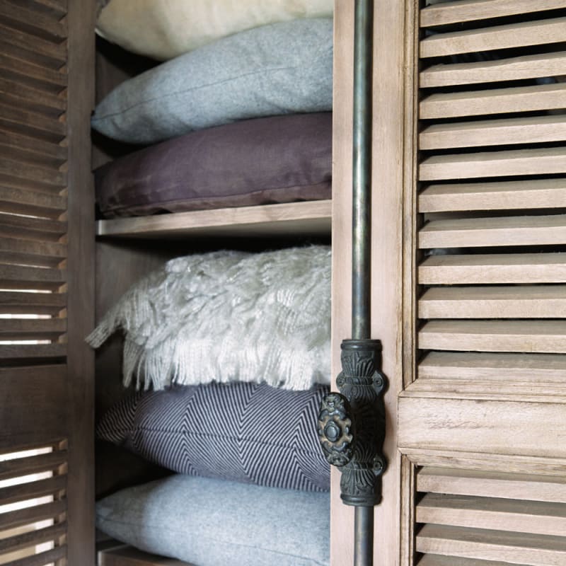 Armoire en bois de manguier et d'acacia - miniature 5