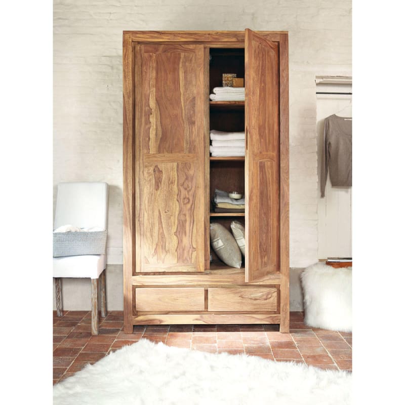 Armoire en sheesham massif L110 - miniature 3