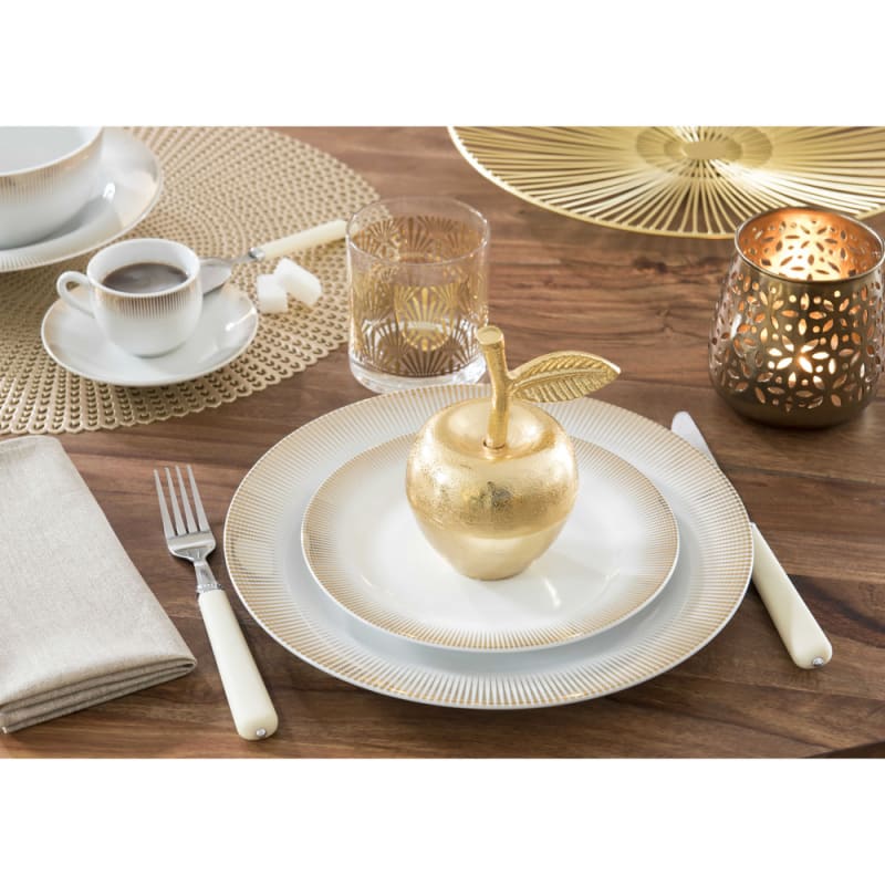 Assiette plate en porcelaine - miniature 4