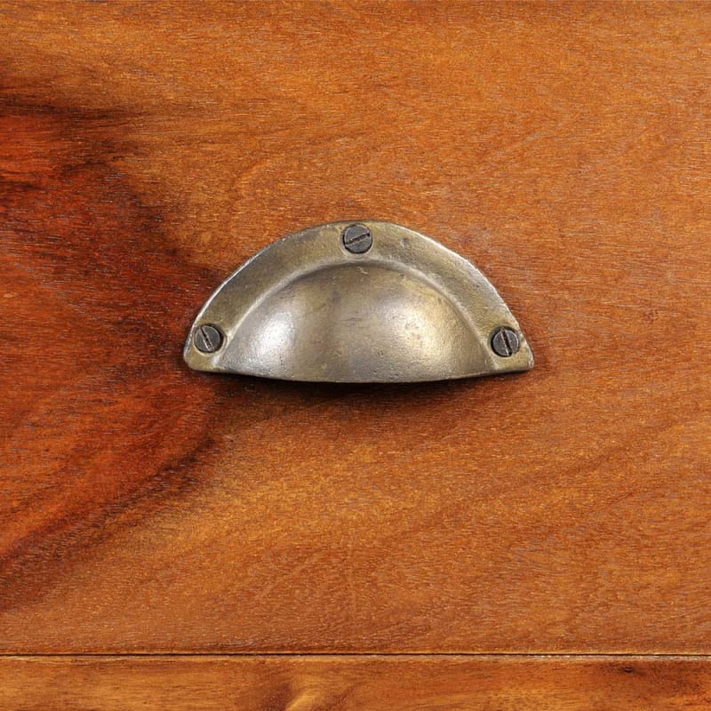 Billot cuisine en manguier massif et ardoise L 95 cm - miniature 2