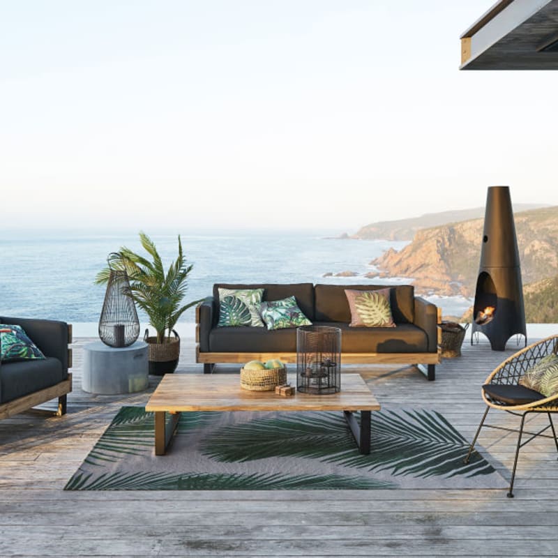 Bout de canapé finition ciment - miniature 10