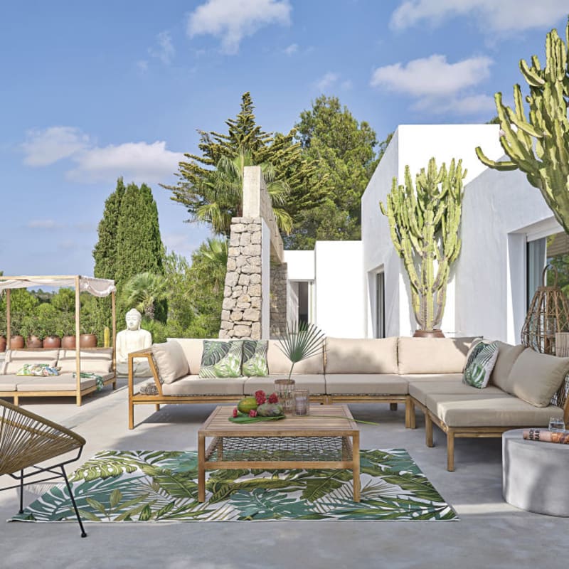 Bout de canapé finition ciment - miniature 8