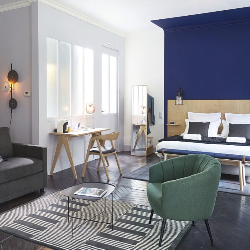 Bureau professionnel en chêne L120 - miniature 12