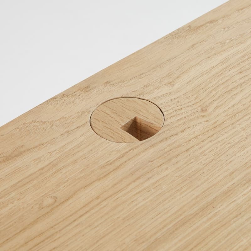 Bureau professionnel en chêne L140 - miniature 5