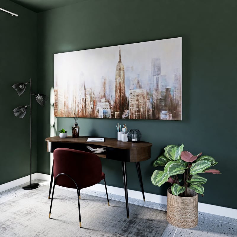 Bureau vintage 2 tiroirs - miniature 9