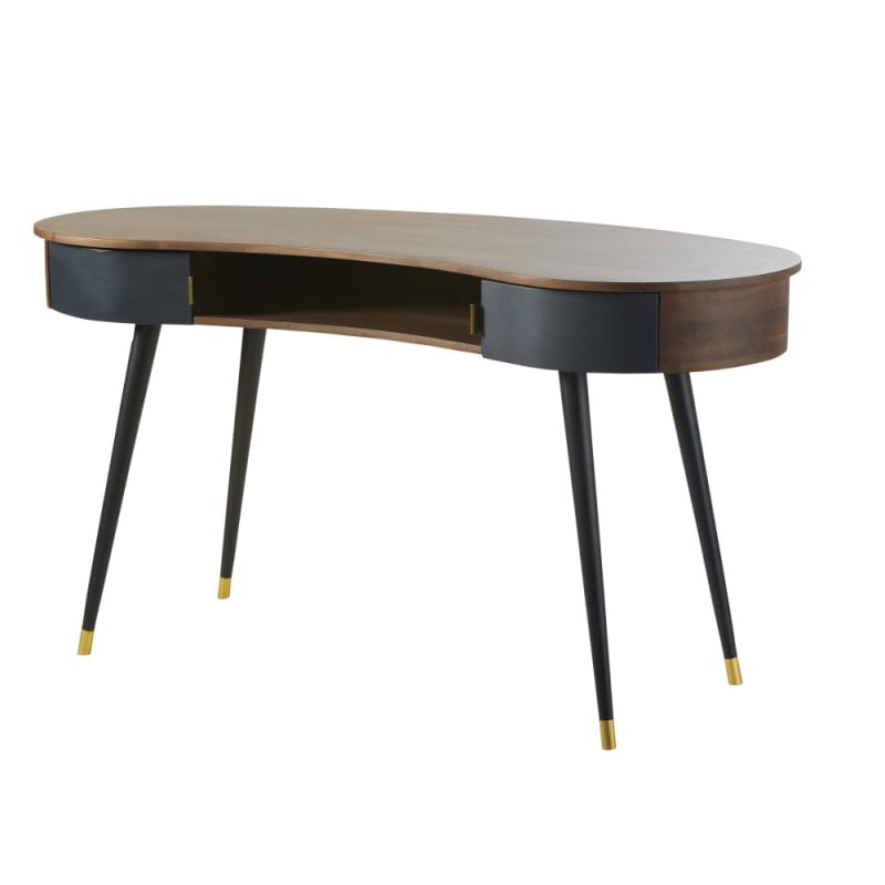 Bureau vintage 2 tiroirs - miniature 5