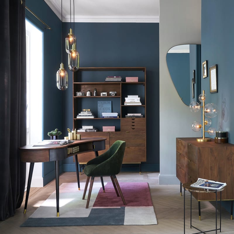 Bureau vintage 2 tiroirs - miniature 12