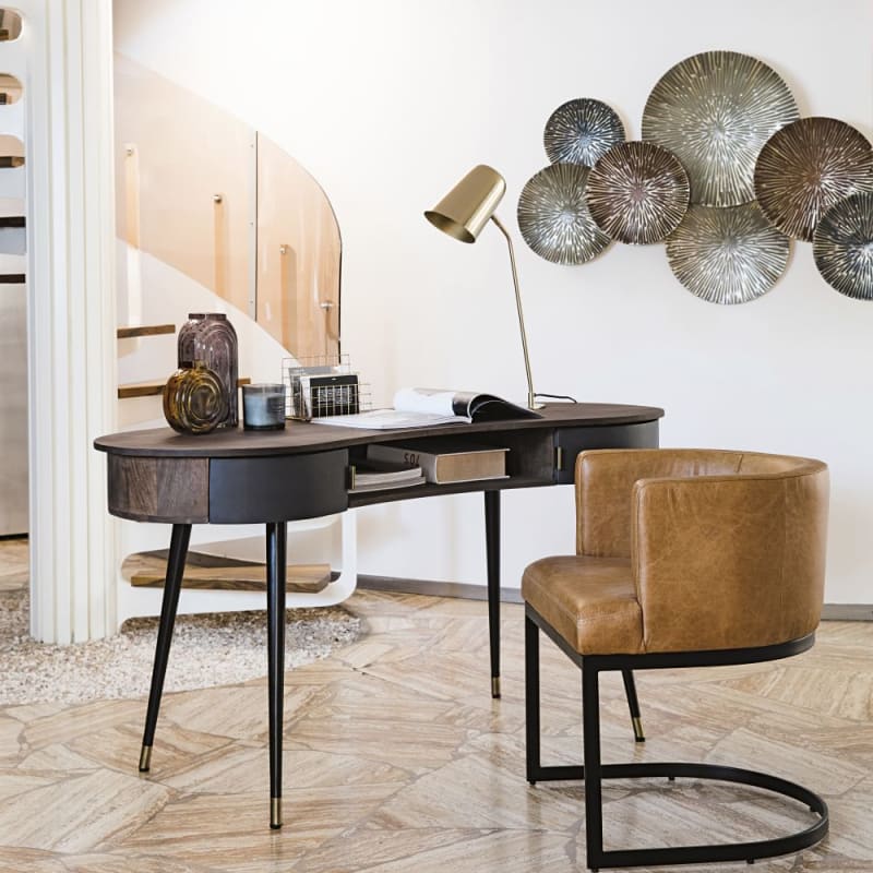 Bureau vintage 2 tiroirs - miniature 6