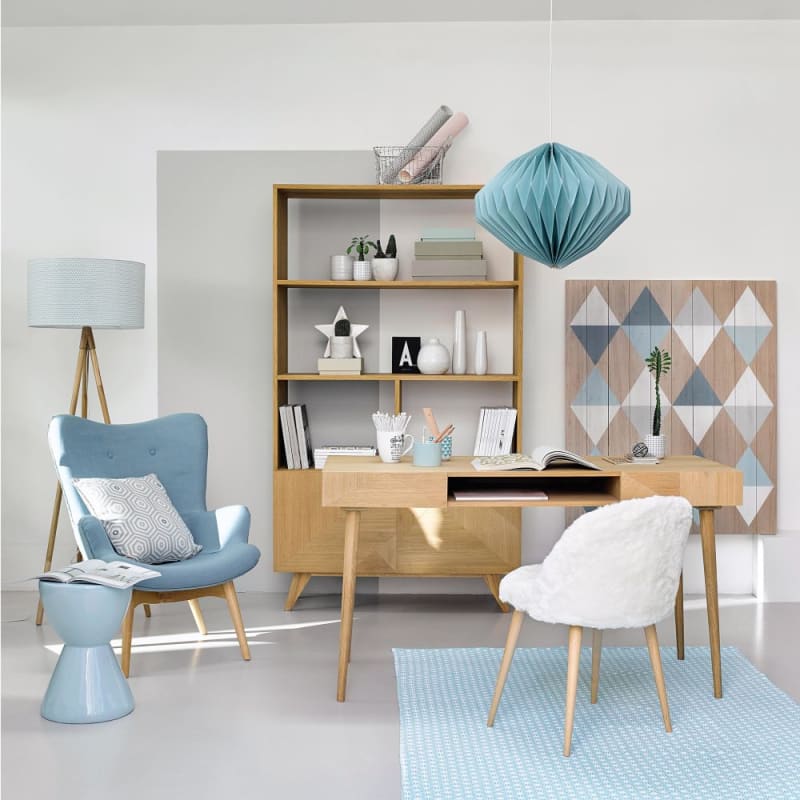 Bureau vintage 2 tiroirs - miniature 10