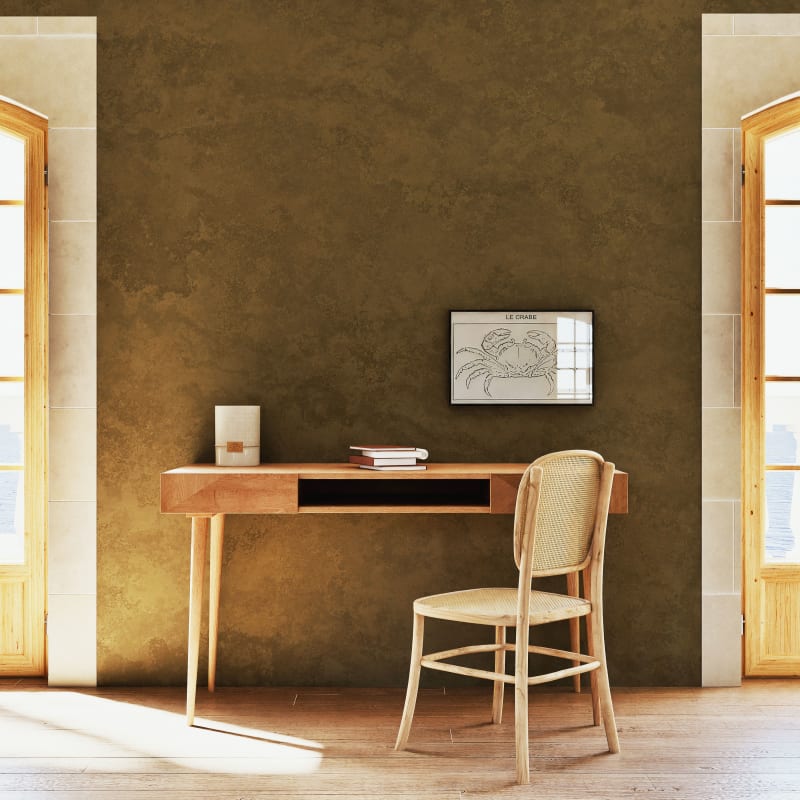 Bureau vintage 2 tiroirs - miniature 4