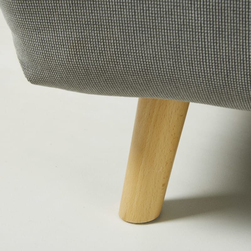 Canapé clic-clac 1 place gris clair - miniature 5