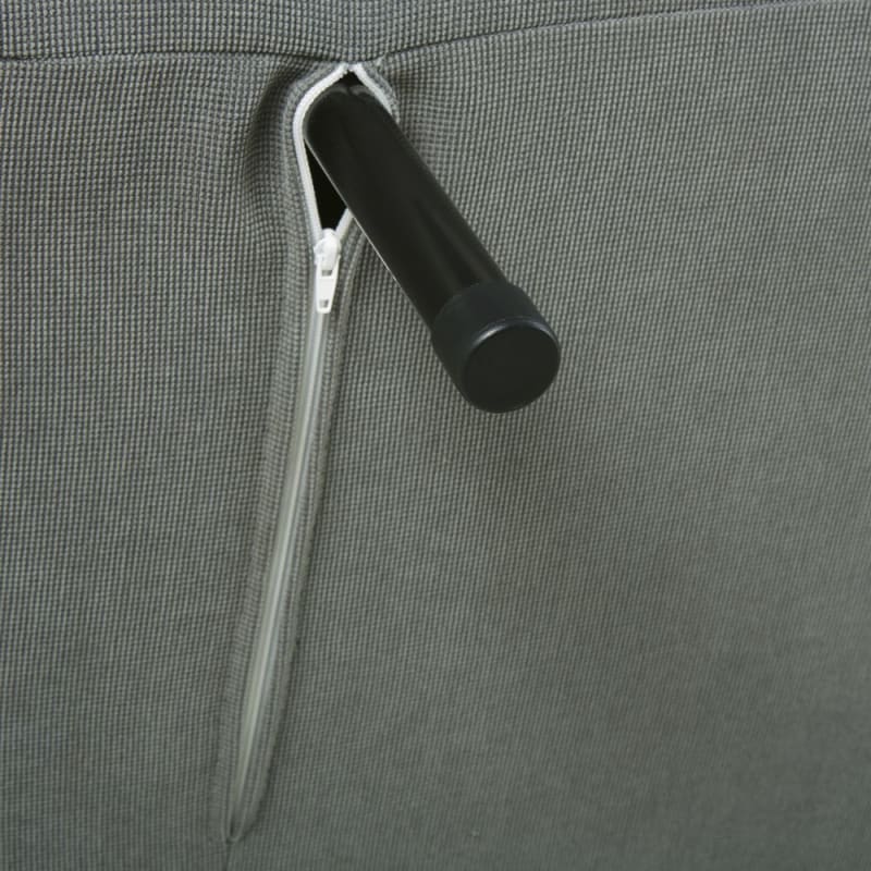 Canapé clic-clac 2 places gris clair - miniature 7