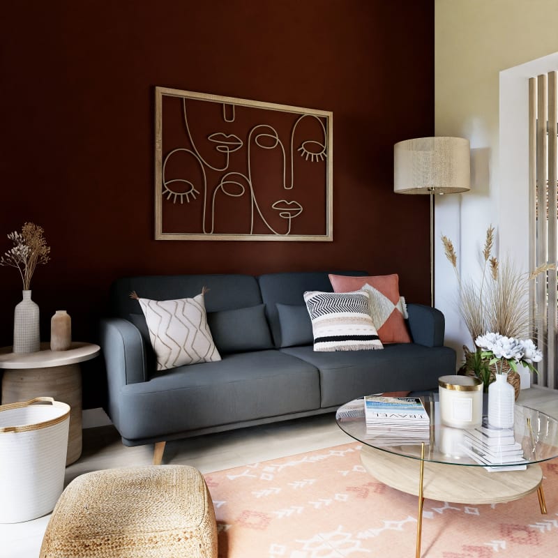 Canapé clic-clac 4 places gris - miniature 10