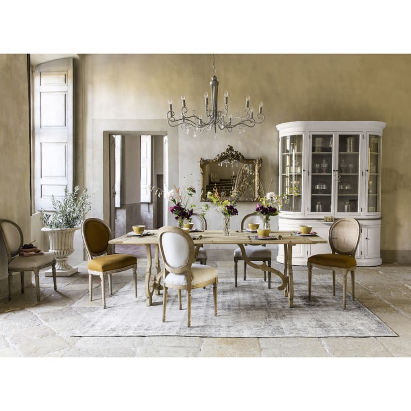 Coupe de jardin en magnésie blanche H 71 cm EYGUIERES - miniature 7