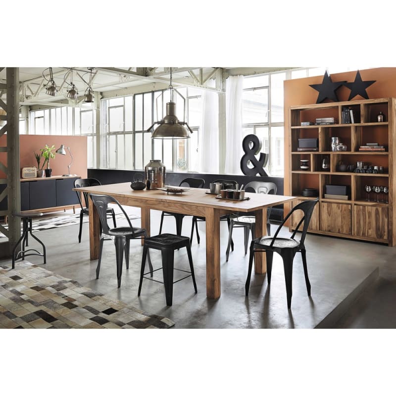 Étagère 3 portes en sheesham massif - miniature 5