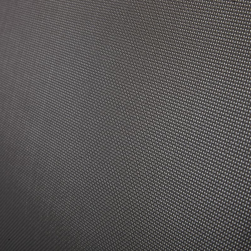 Fauteuil à dîner de jardin en aluminium gris anthracite - miniature 5