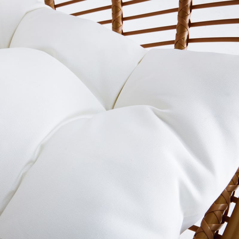 Fauteuil suspendu extérieur en résine tressée (pied vendu séparément) - miniature 4