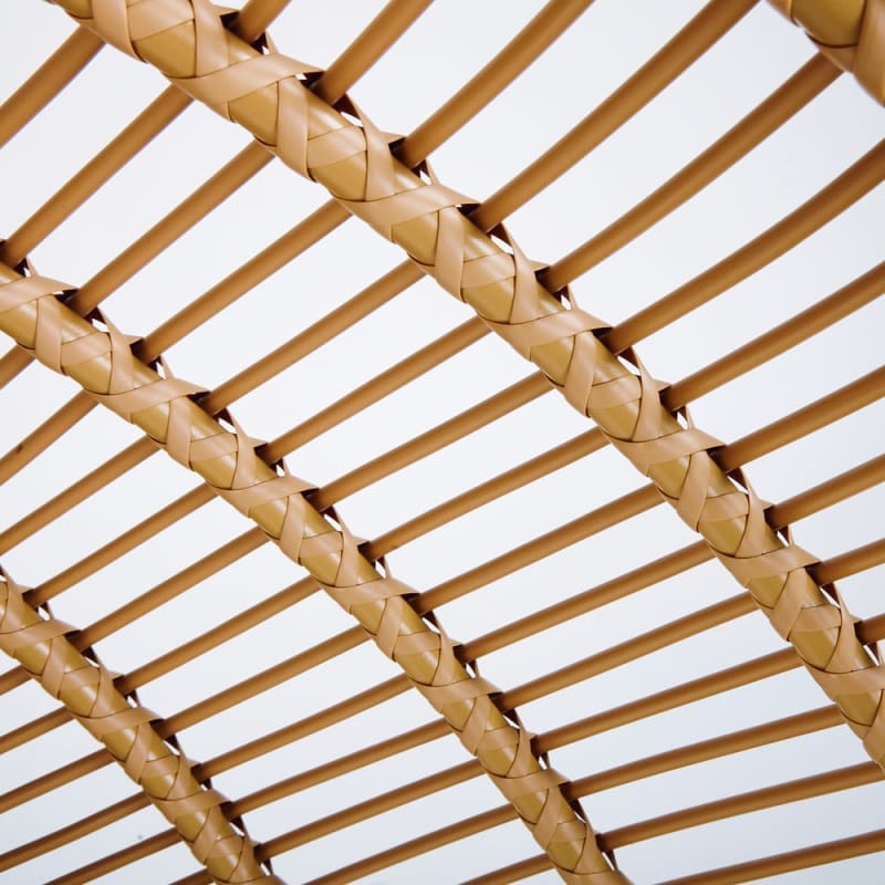 Fauteuil suspendu extérieur en résine tressée (pied vendu séparément) - miniature 5