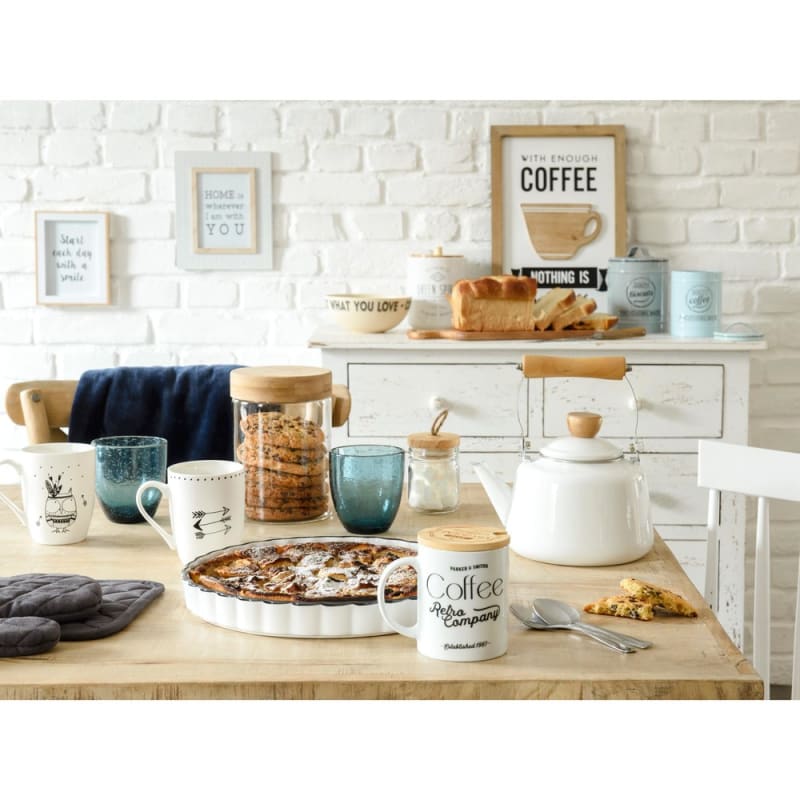 Gobelet en verre bullé bleu - miniature 8