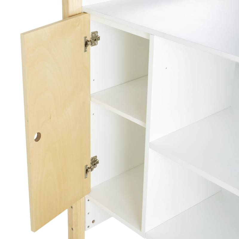 Lit bébé combiné évolutif bicolore L213 - miniature 8