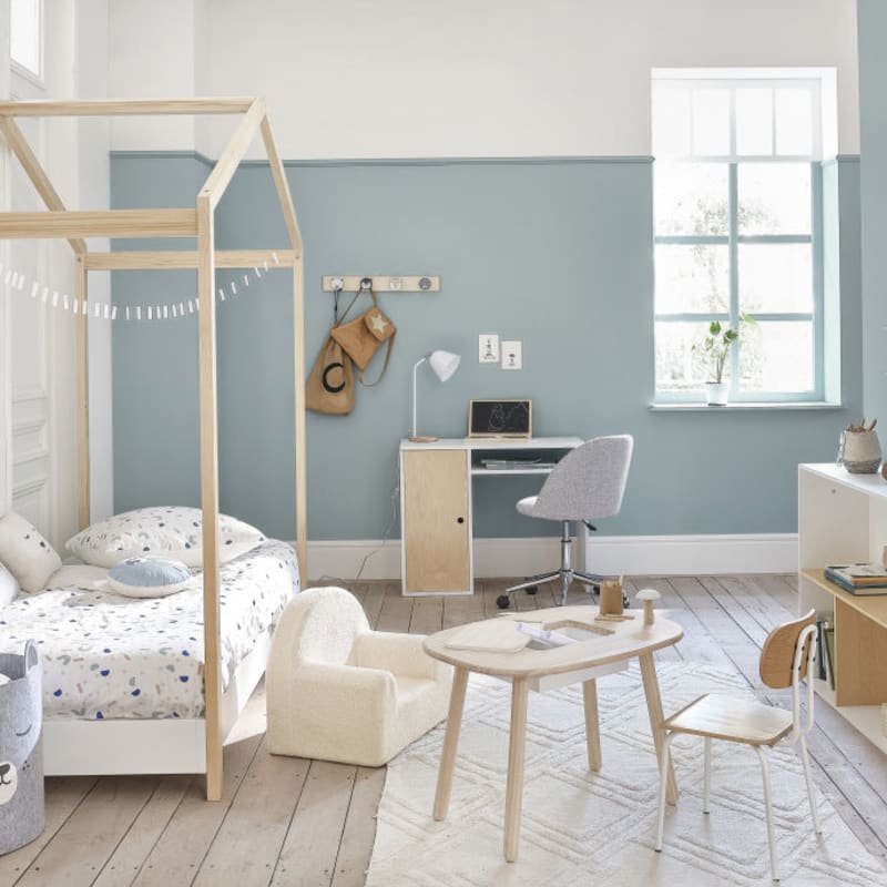 Lit bébé combiné évolutif bicolore L213 - miniature 10