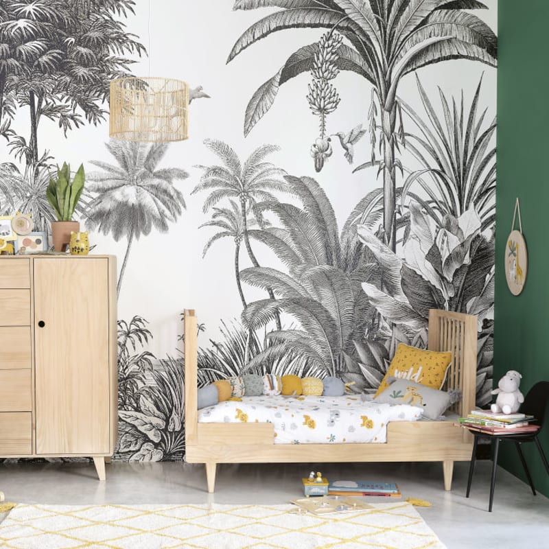 Lit bébé évolutif en pin 70x140 cm L145 - miniature 14