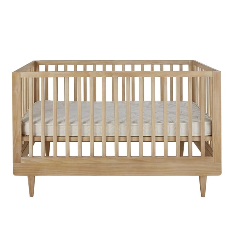 Lit bébé évolutif en pin 70x140 cm L145 - miniature 2