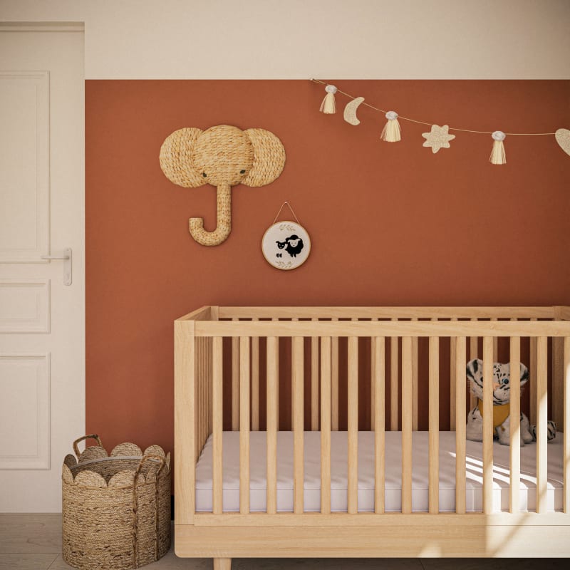 Lit bébé évolutif en pin 70x140 cm L145 - miniature 7