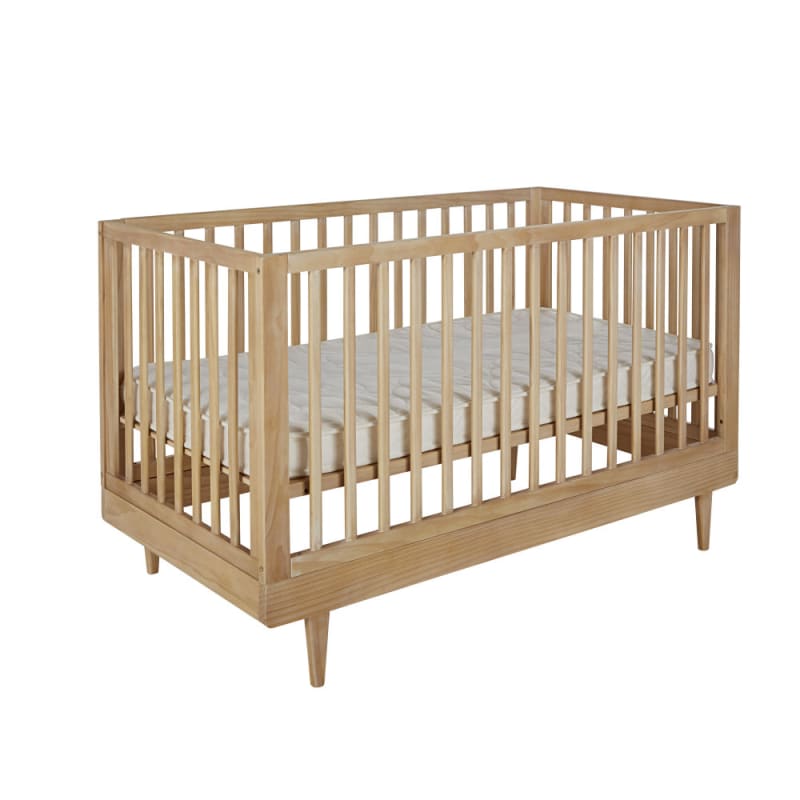 Lit bébé évolutif en pin 70x140 cm L145 - miniature 4