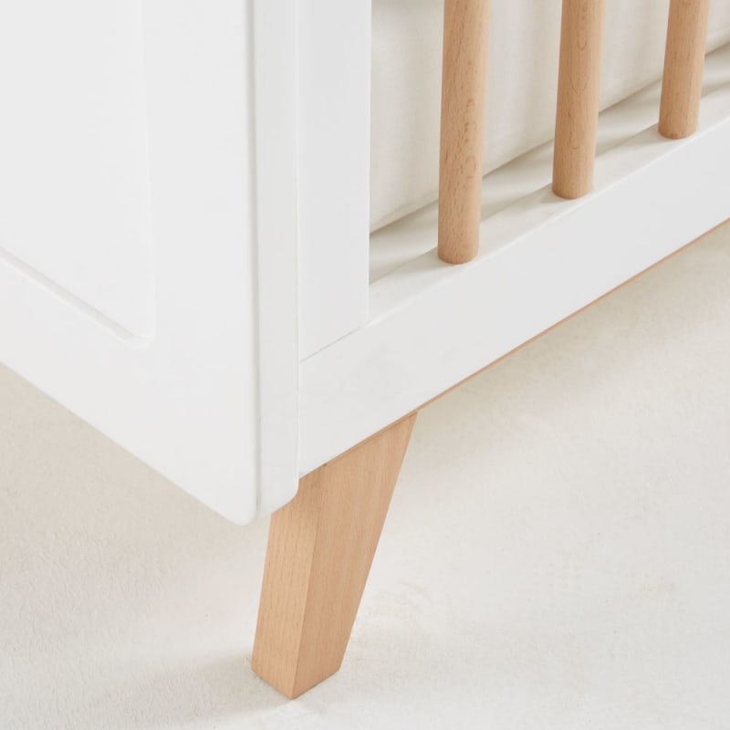 Lit bébé vintage à barreaux - miniature 7