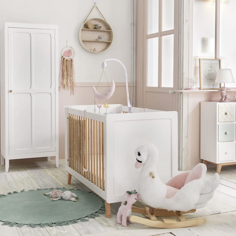 Lit bébé vintage à barreaux - miniature 11