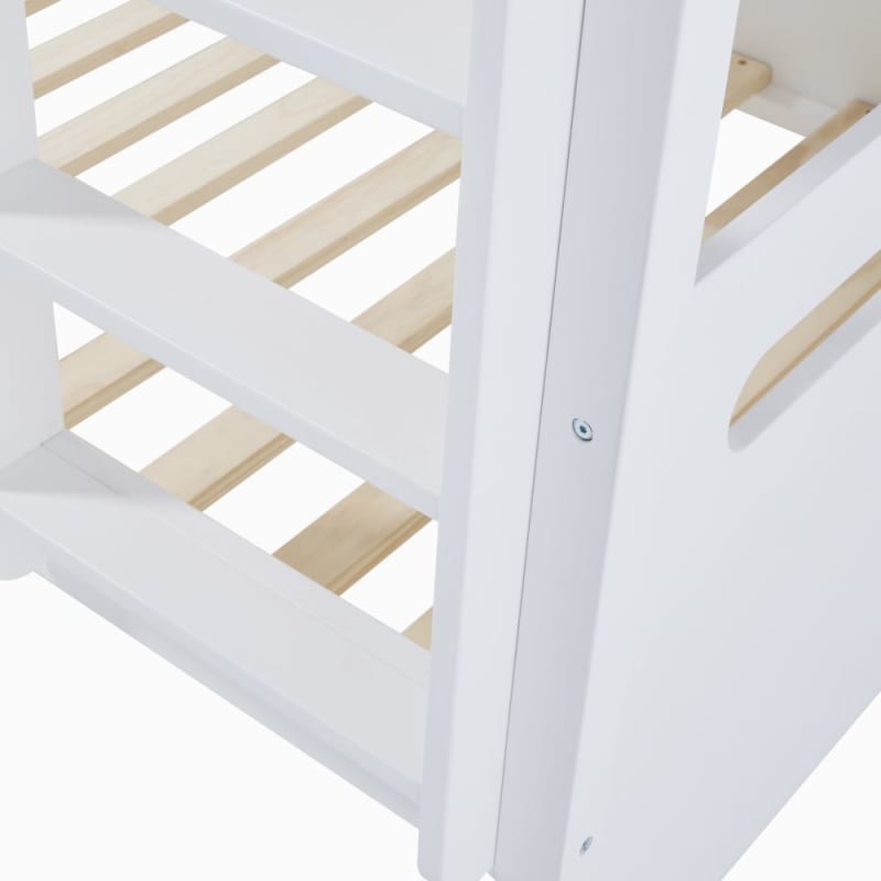 Lits superposés enfant 90x190 blanc - miniature 6