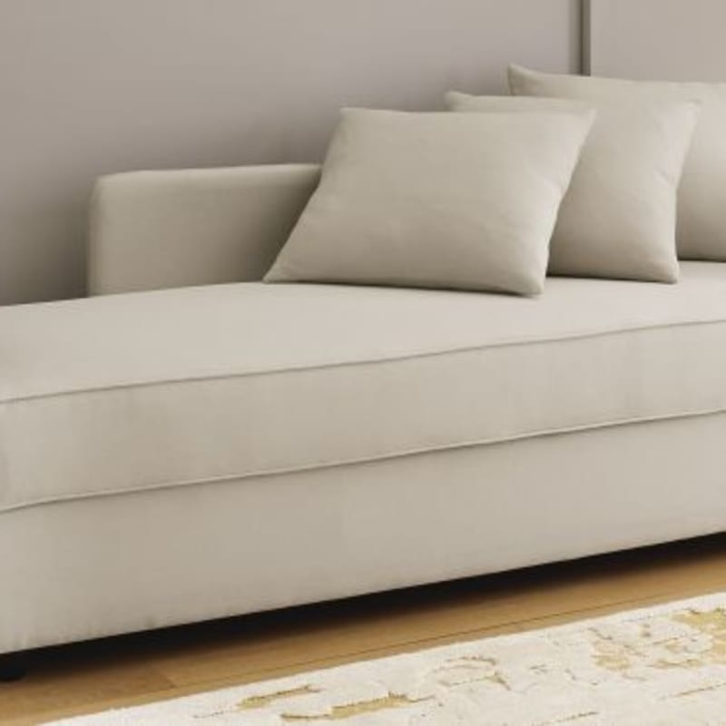 Méridienne coffre beige - miniature 9