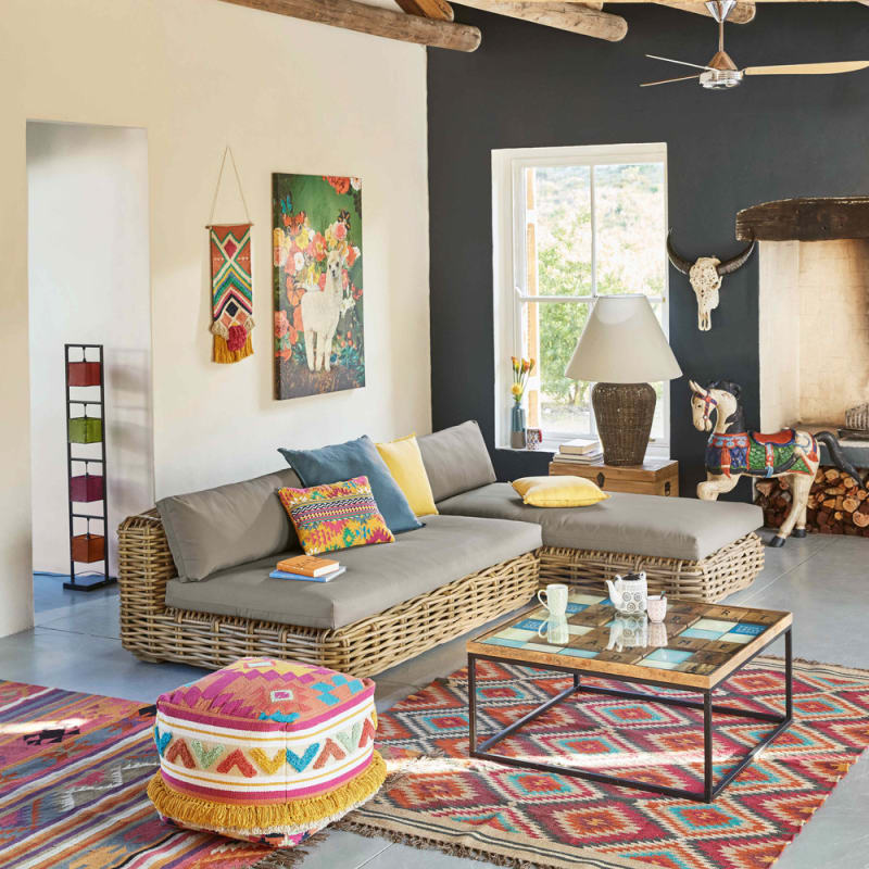 Méridienne en rotin - miniature 4