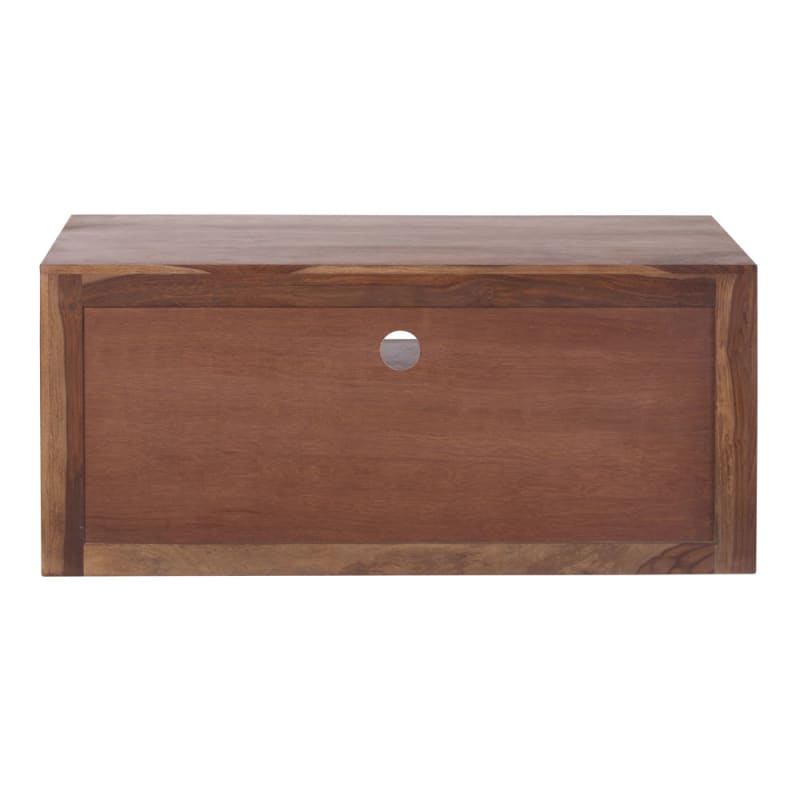 Meuble TV 2 tiroirs en sheesham massif - miniature 3