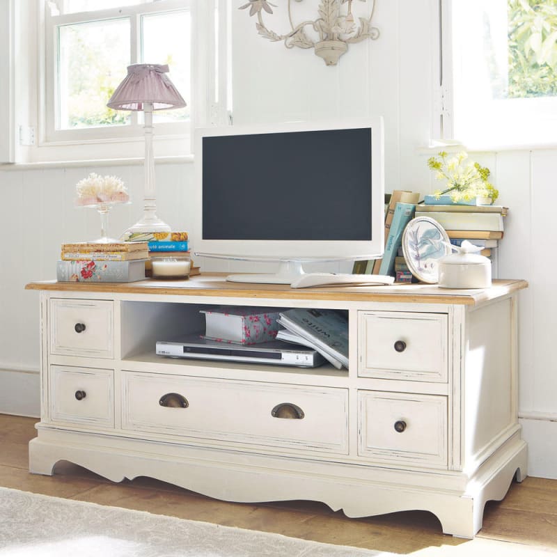 Meuble TV crème L117 - miniature 6