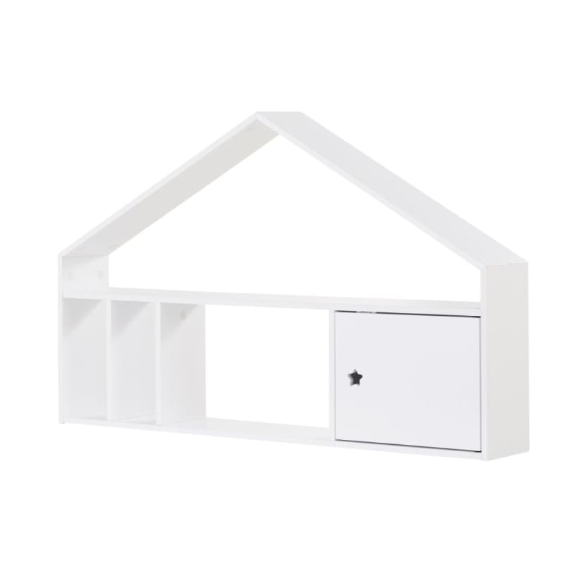 Module de rangement pour bureau 1 porte blanc - miniature 3