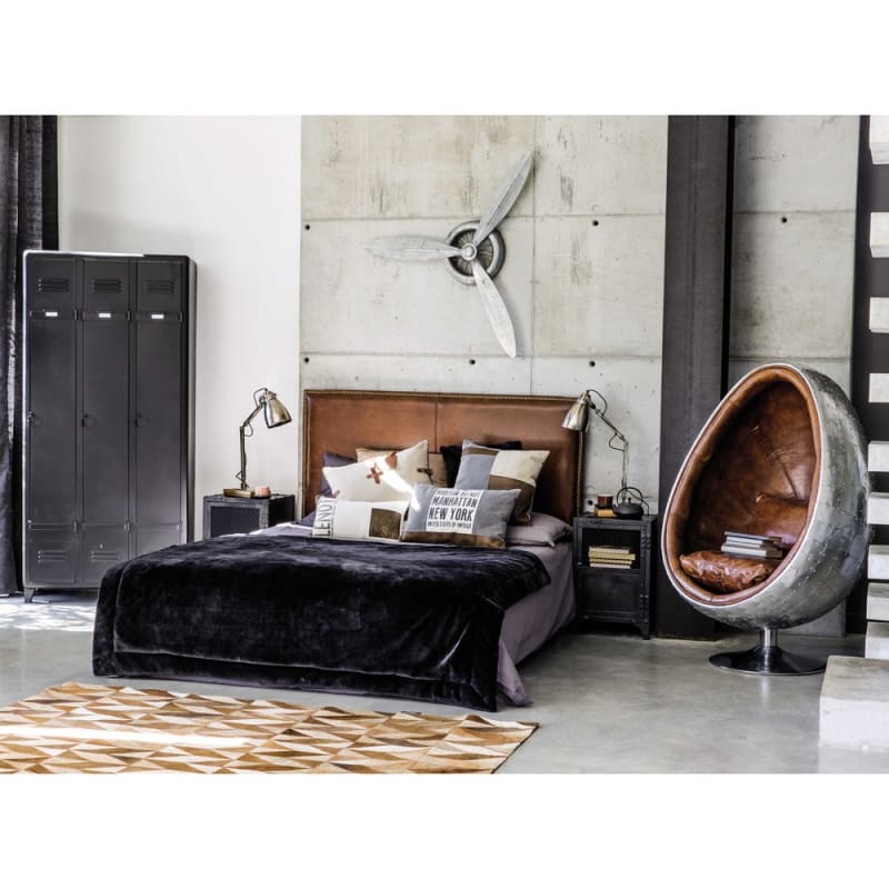 Plaid imitation fourrure noire 150x180 - miniature 11