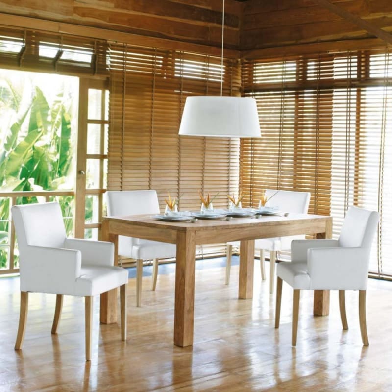 Table à manger en sheesham massif 6/8 personnes L160 - miniature 3