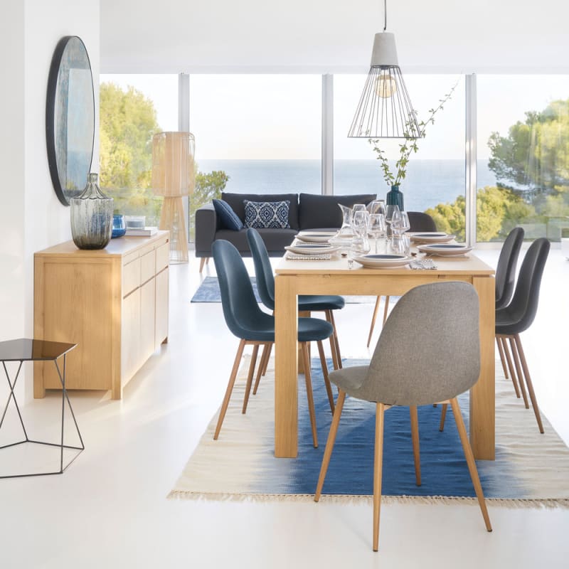 Table à manger extensible 6 à 10 personnes L160/240 - miniature 6