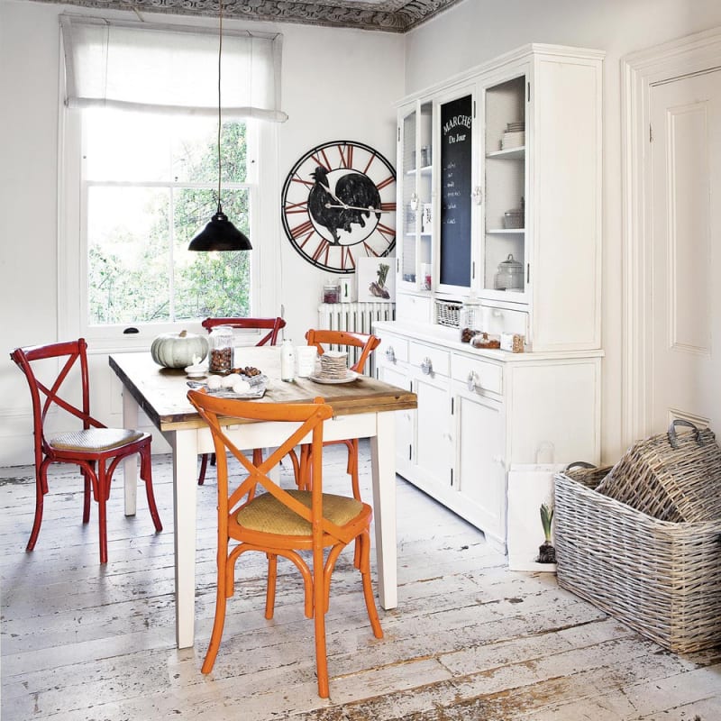 Table à manger extensible en peuplier massif 8/10 personnes L160 - miniature 7