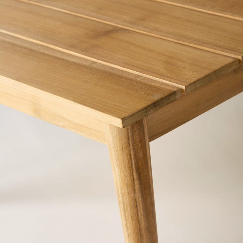 Table basse de jardin en acacia massif L120 - miniature 3